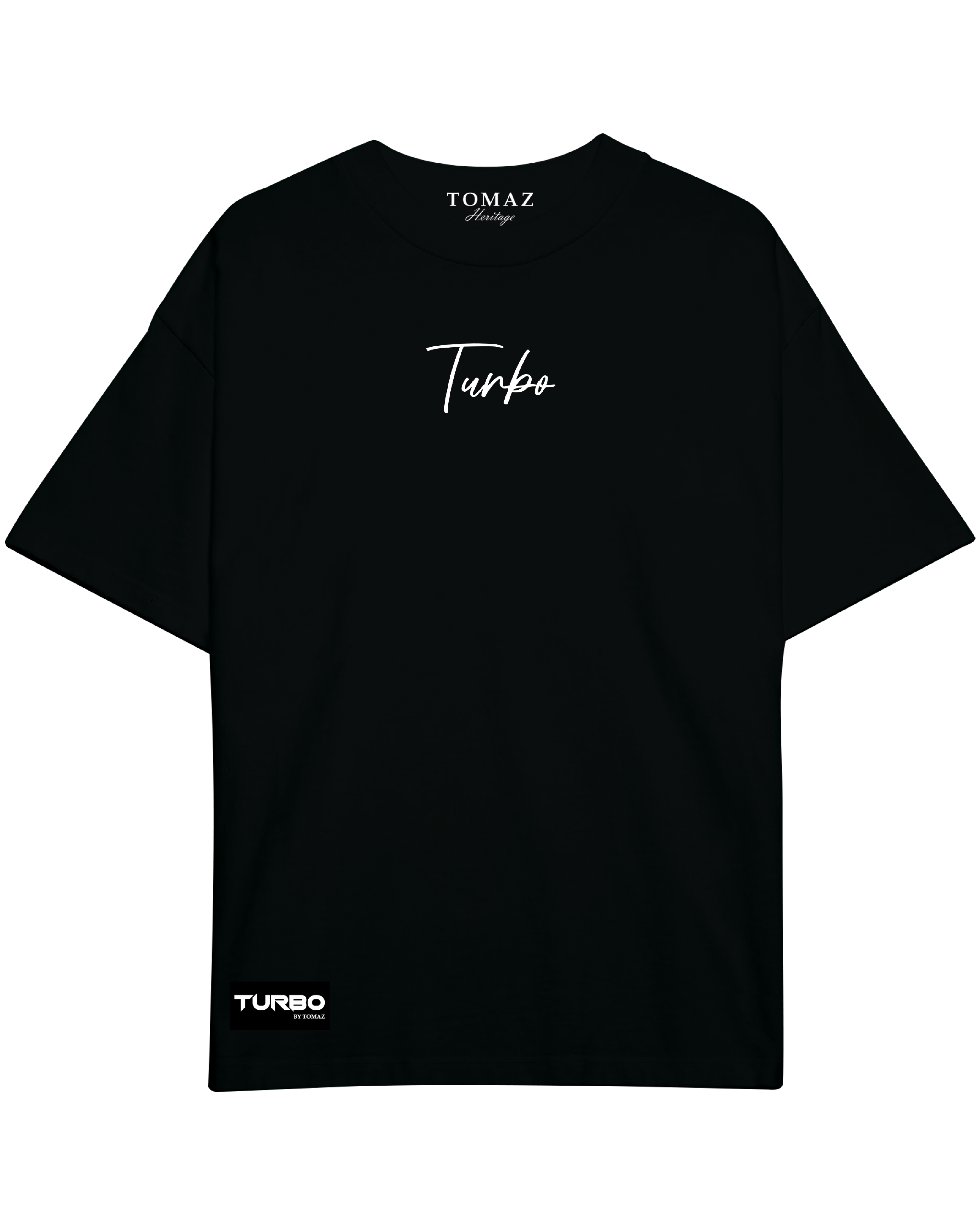 Turbo TRB Basic Oversized Tee (Black)