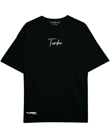 Turbo TRB Basic Oversized Tee (Black)