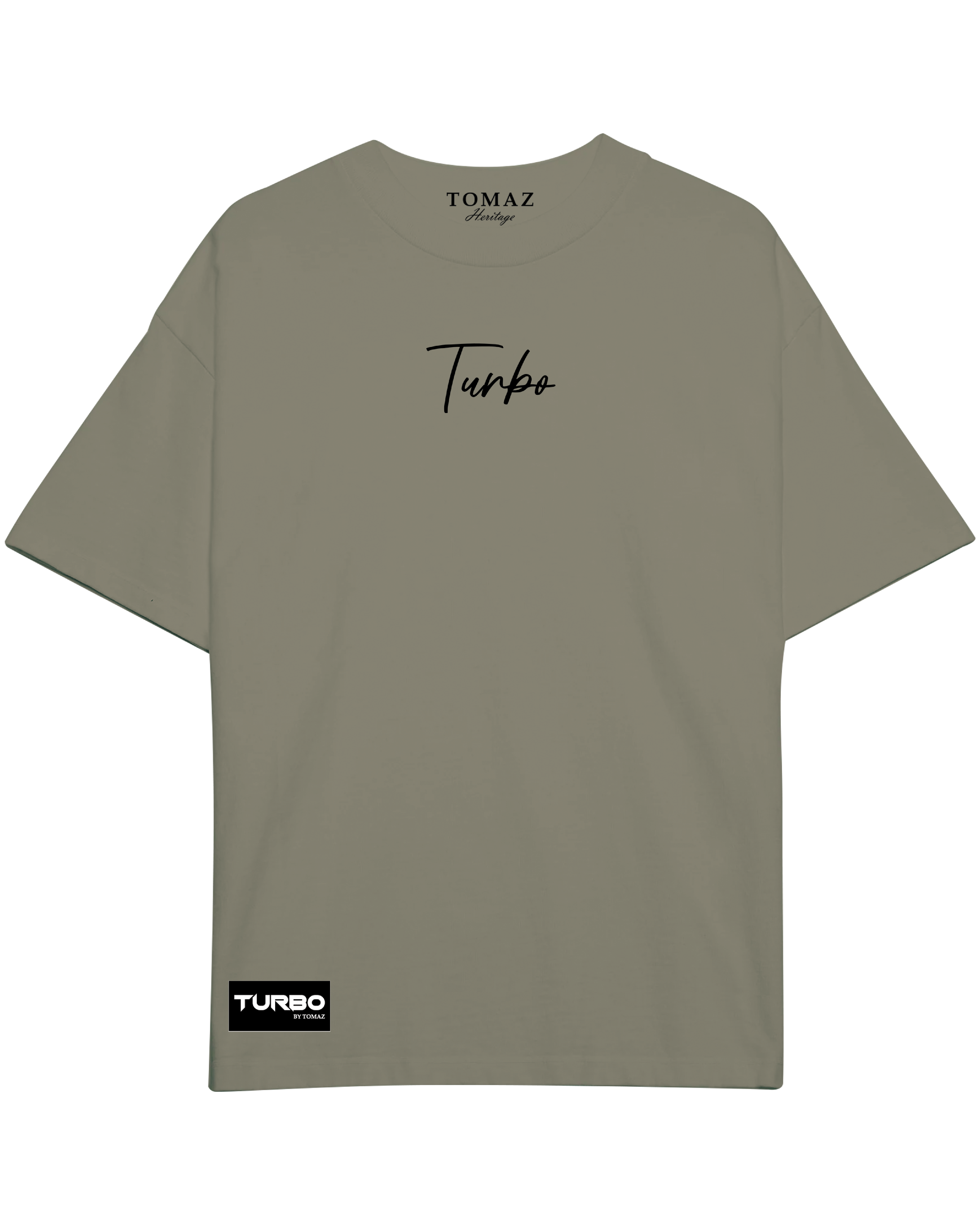 Turbo TRB Basic Oversized Tee (Green)