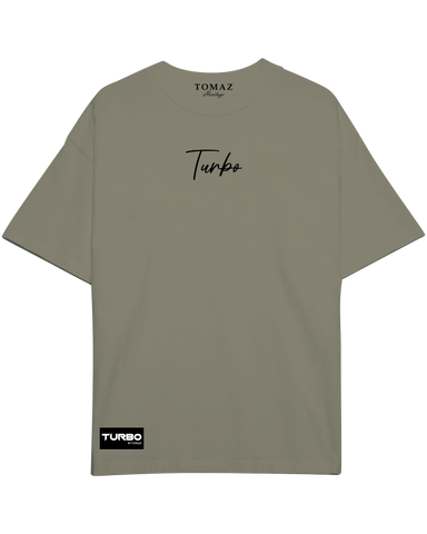 Turbo TRB Basic Oversized Tee (Green)