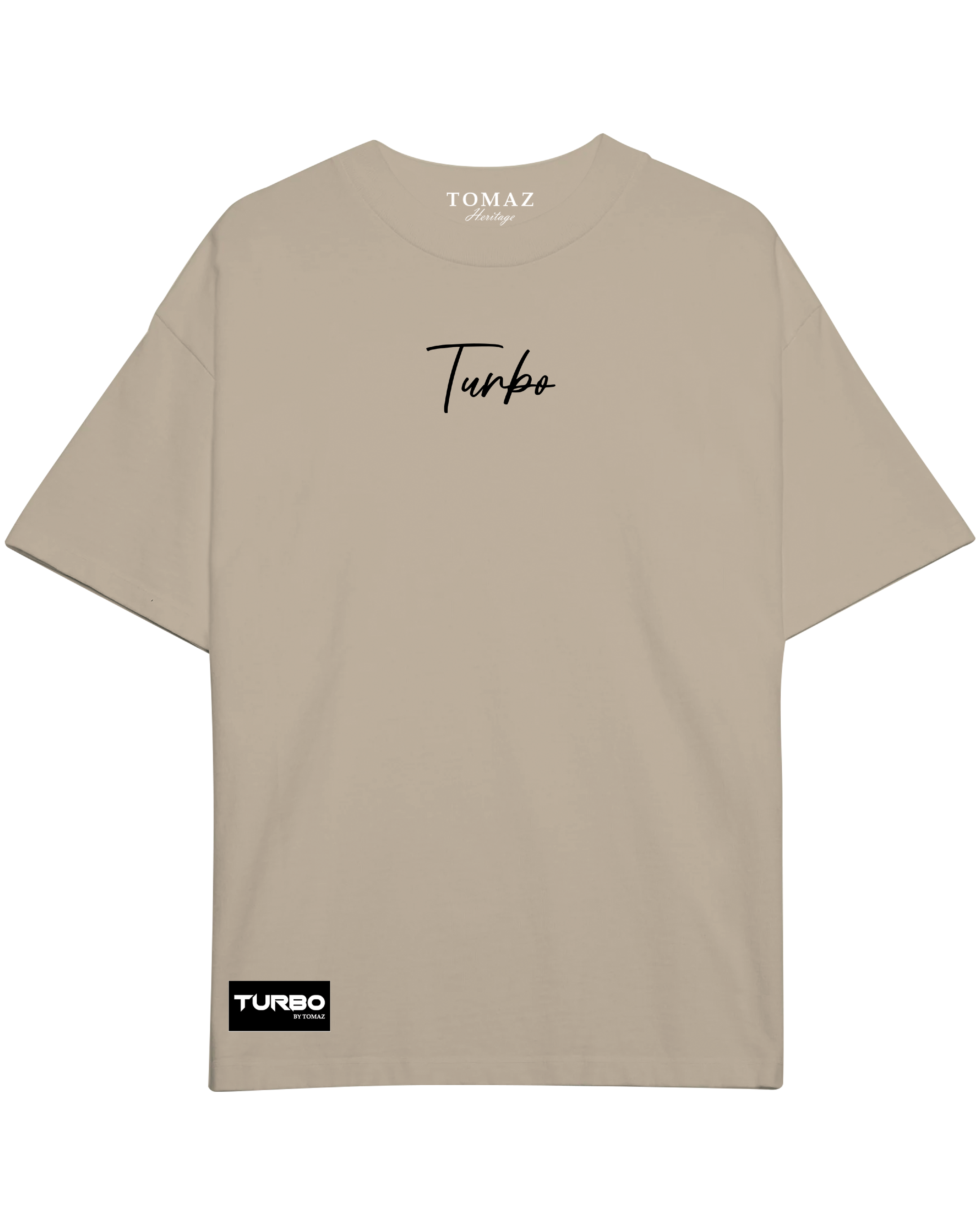 Turbo TRB Basic Oversized Tee (Cream)