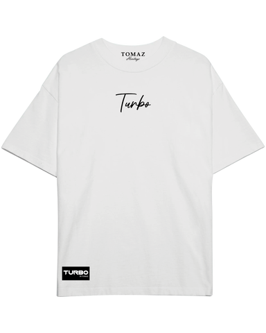 Turbo TRB Basic Oversized Tee (White)