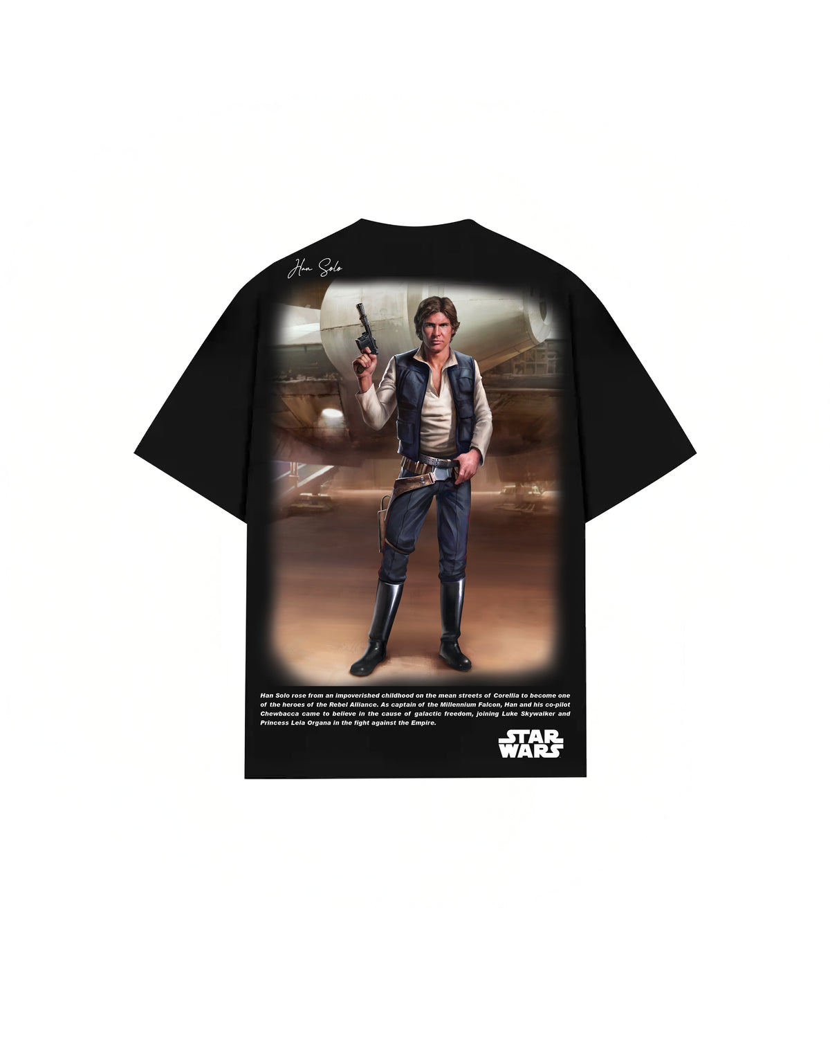 Turbo TRBC001 Starwars Han Solo Oversize T-Shirt