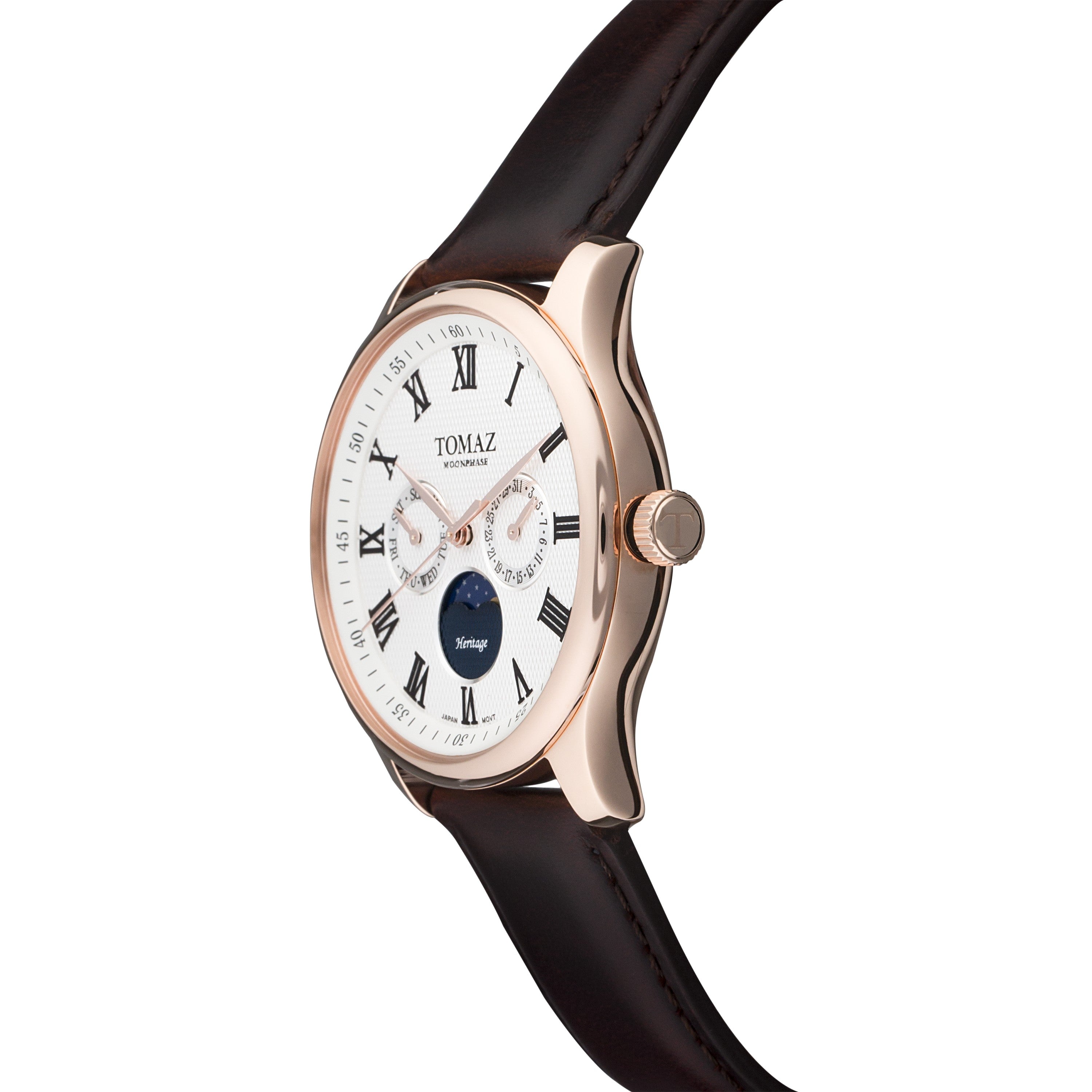 Tomaz Men's Watch TQ003M-D3 with Leather Strap