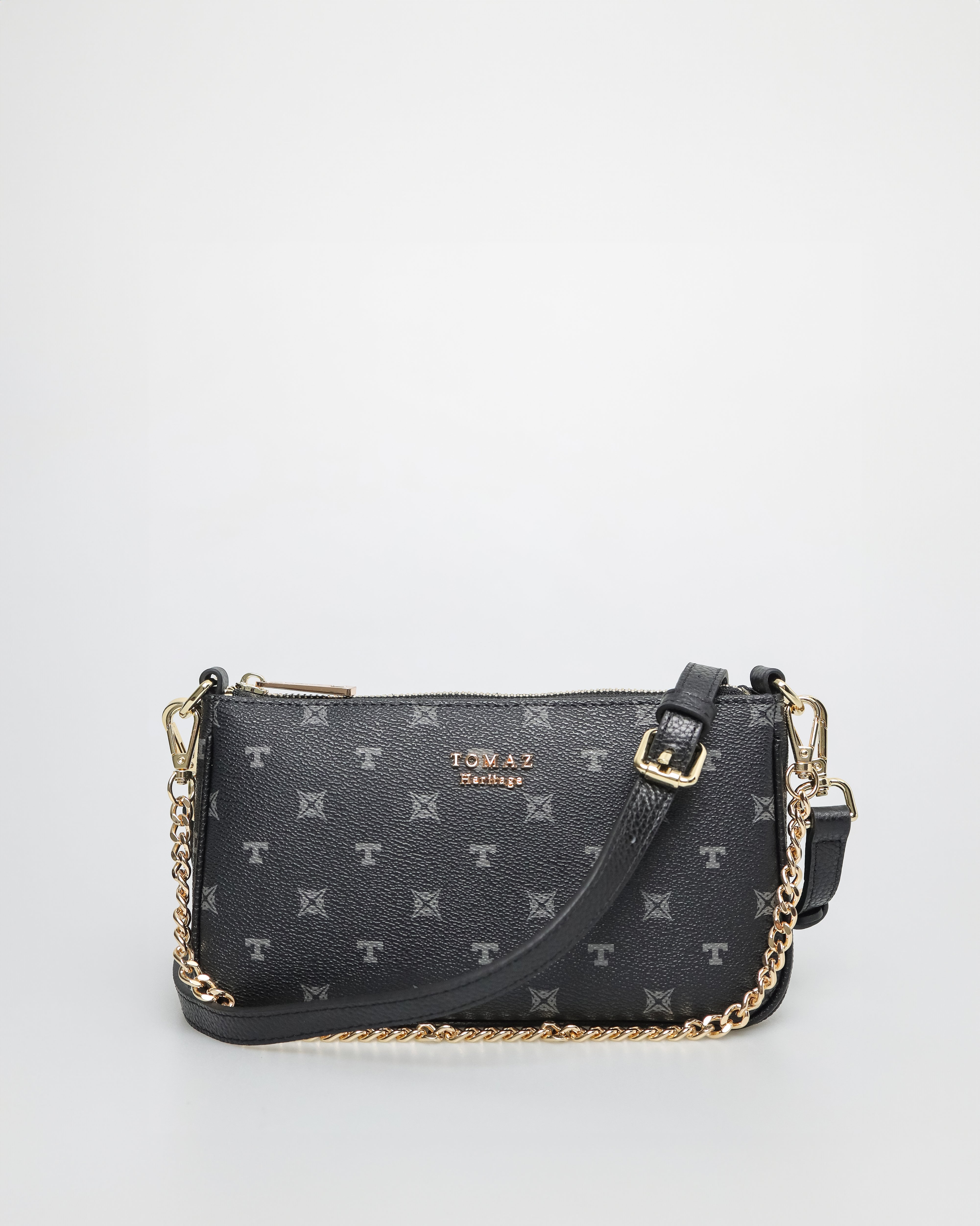 Tomaz BL219 Ladies Monogram SlingBag (Black)