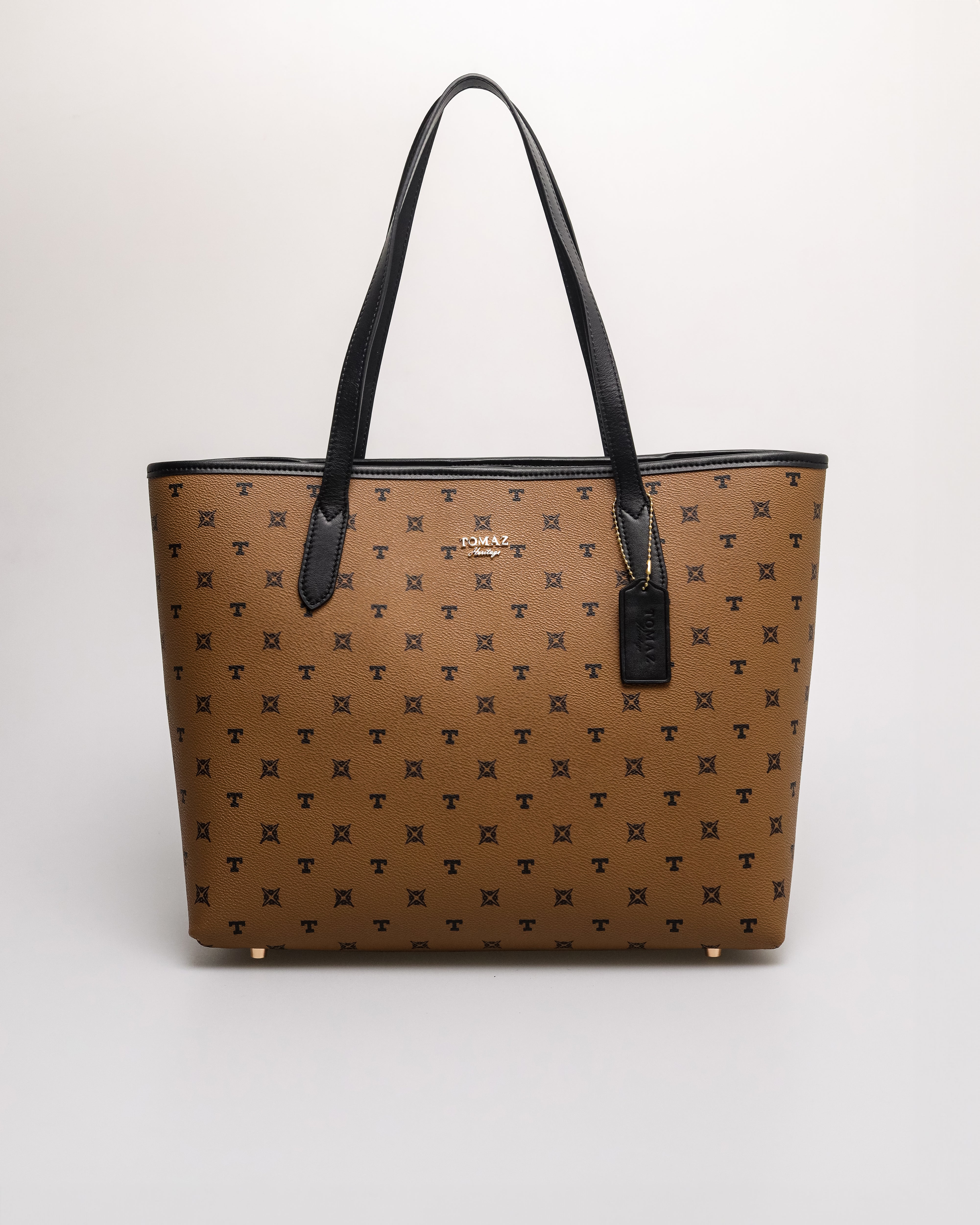 Tomaz BL277 Elegant Monogram Tote Bag