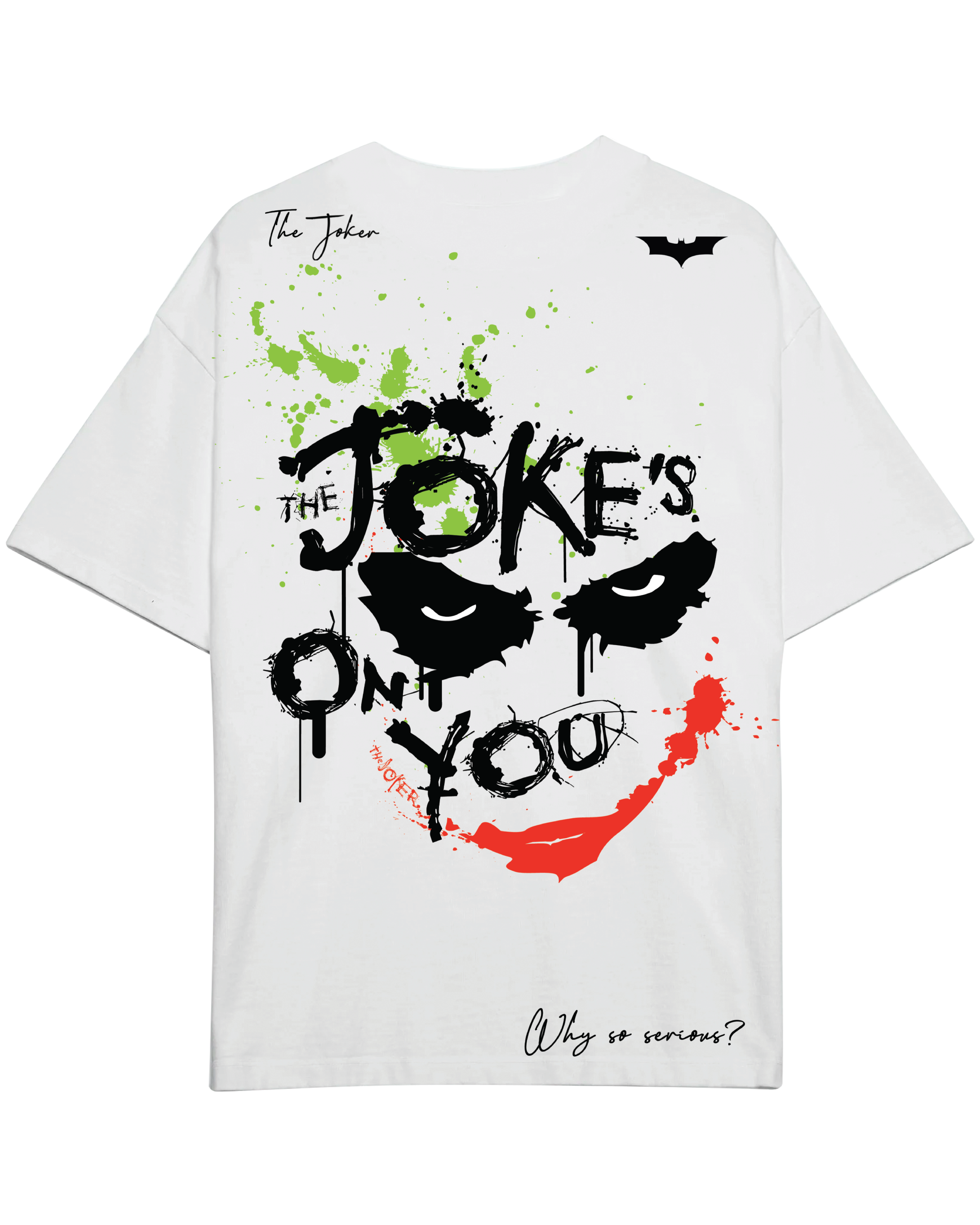 Turbo Joker CC-1296 Over-sized T-shirt (Green/Red)