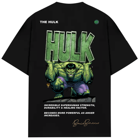 Turbo Hulk CC-1269 Over-sized T-shirt (Green/Purple)