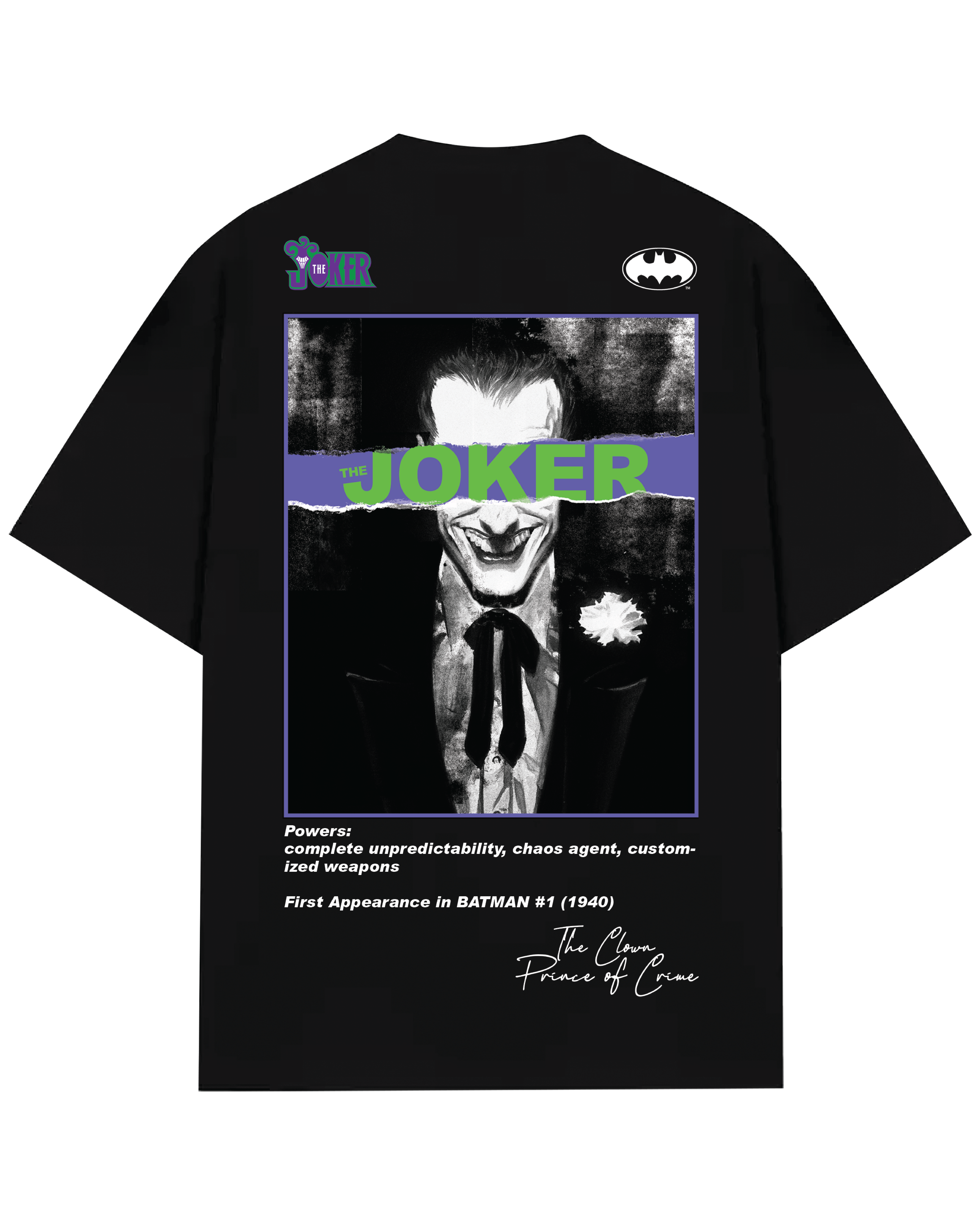 Turbo Joker CC-1282 Over-sized T-shirt (Blue/Green)