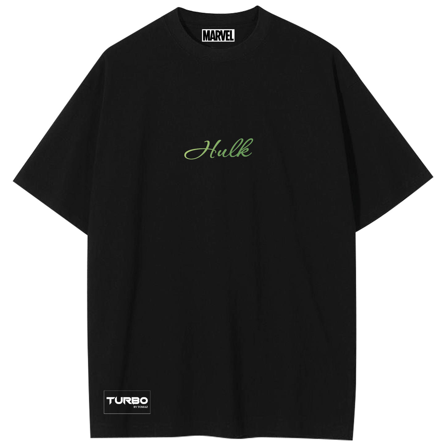 Turbo Hulk CC-1271 Over-sized T-shirt (Green/Brown)