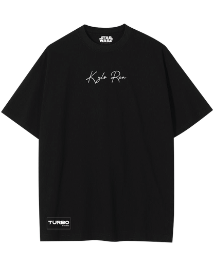 Turbo Kylo Ren CC-1297 Over-sized T-shirt (Gray/Red)