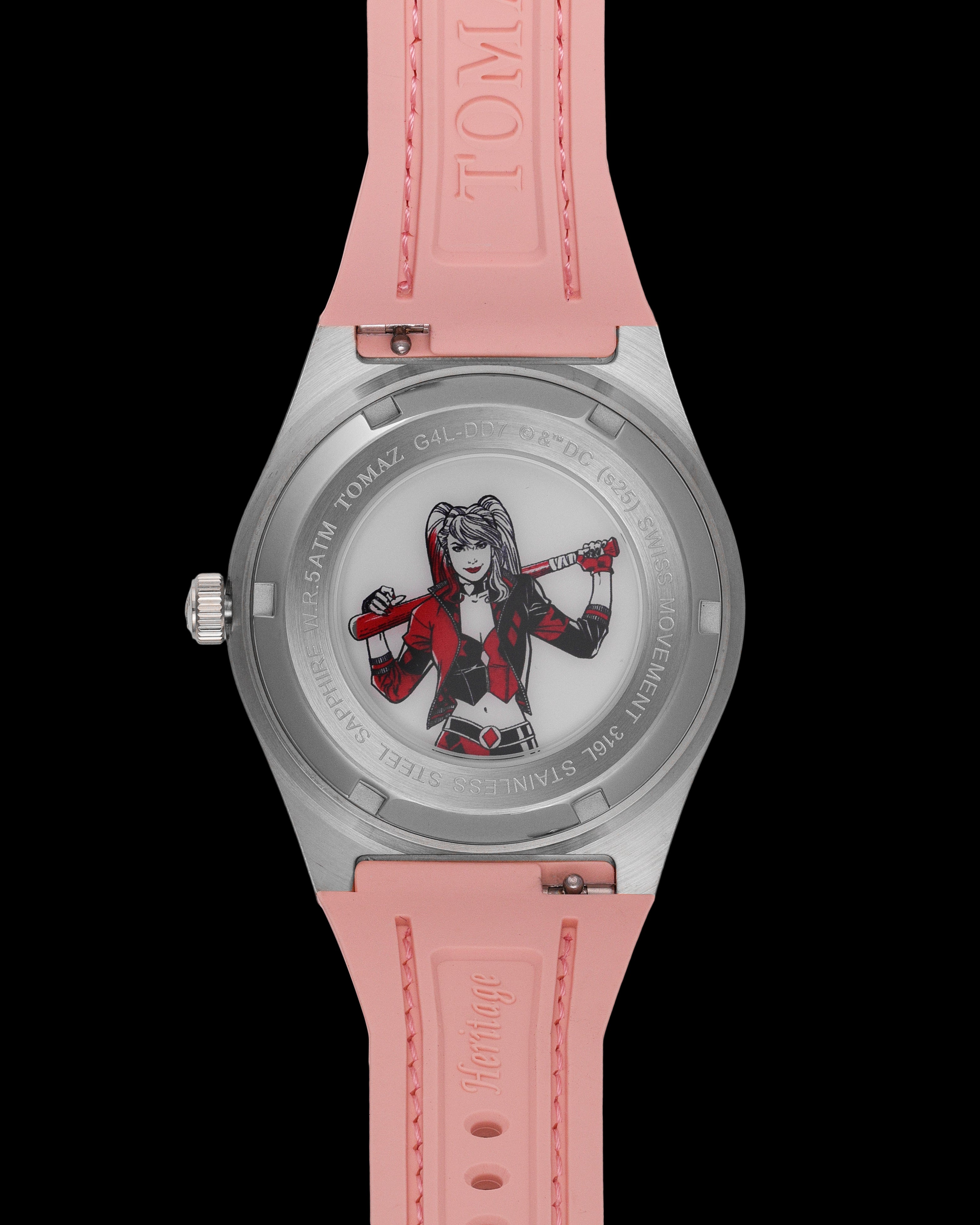 Harley Quinn G4L-DD Collection with Crystal and Comfortable Strap