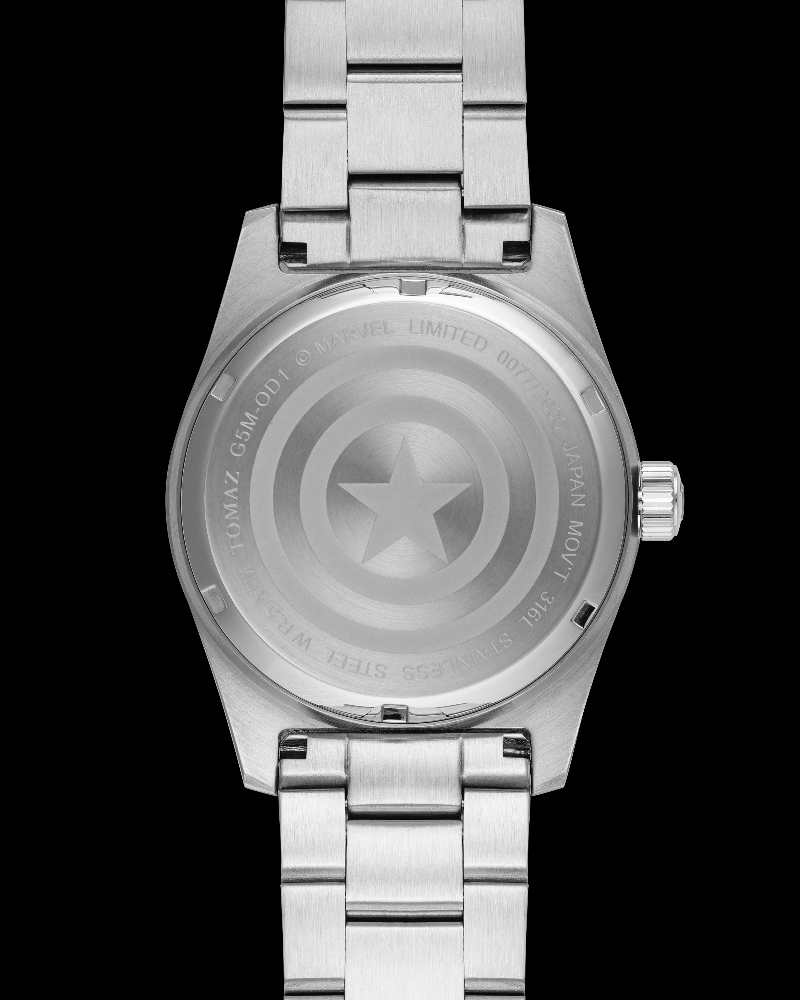 Tomaz G5M Superhero Collection with Stainless Steel Strap