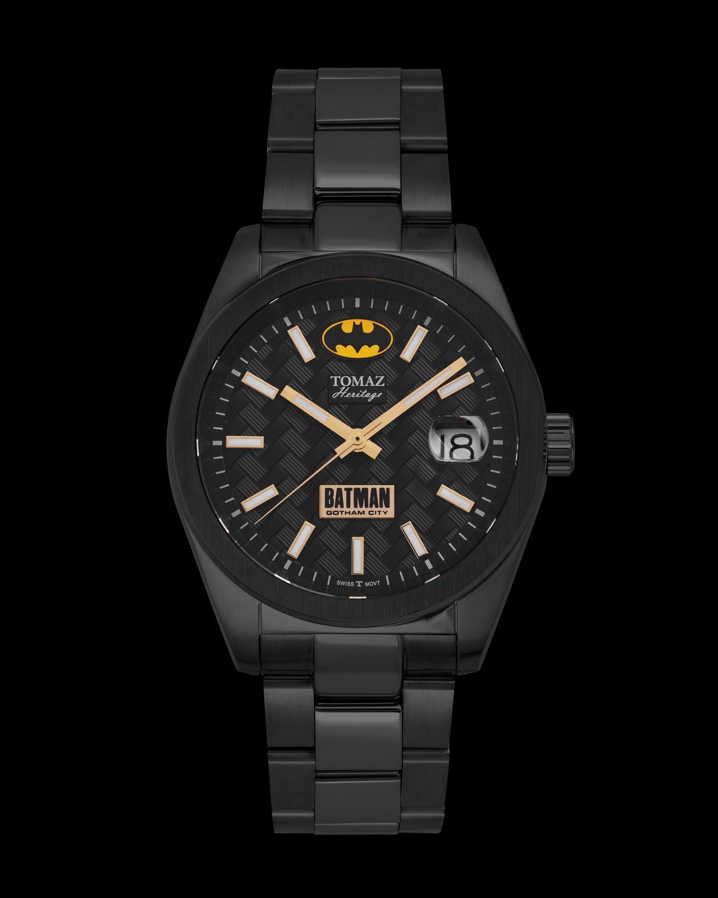 DC Batman G7M-1D1 (Black) with Black Stainless Steel