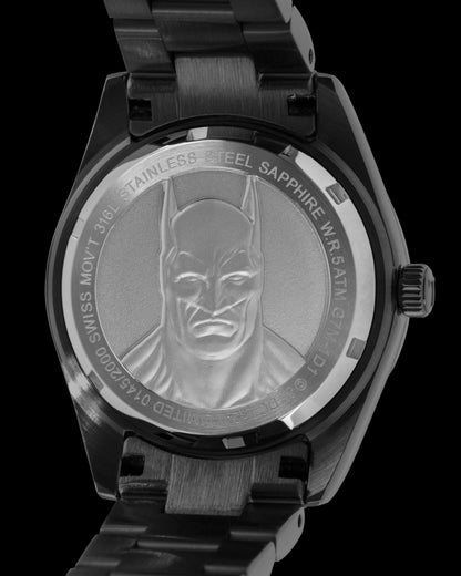 DC Batman G7M-1D1 (Black) with Black Stainless Steel