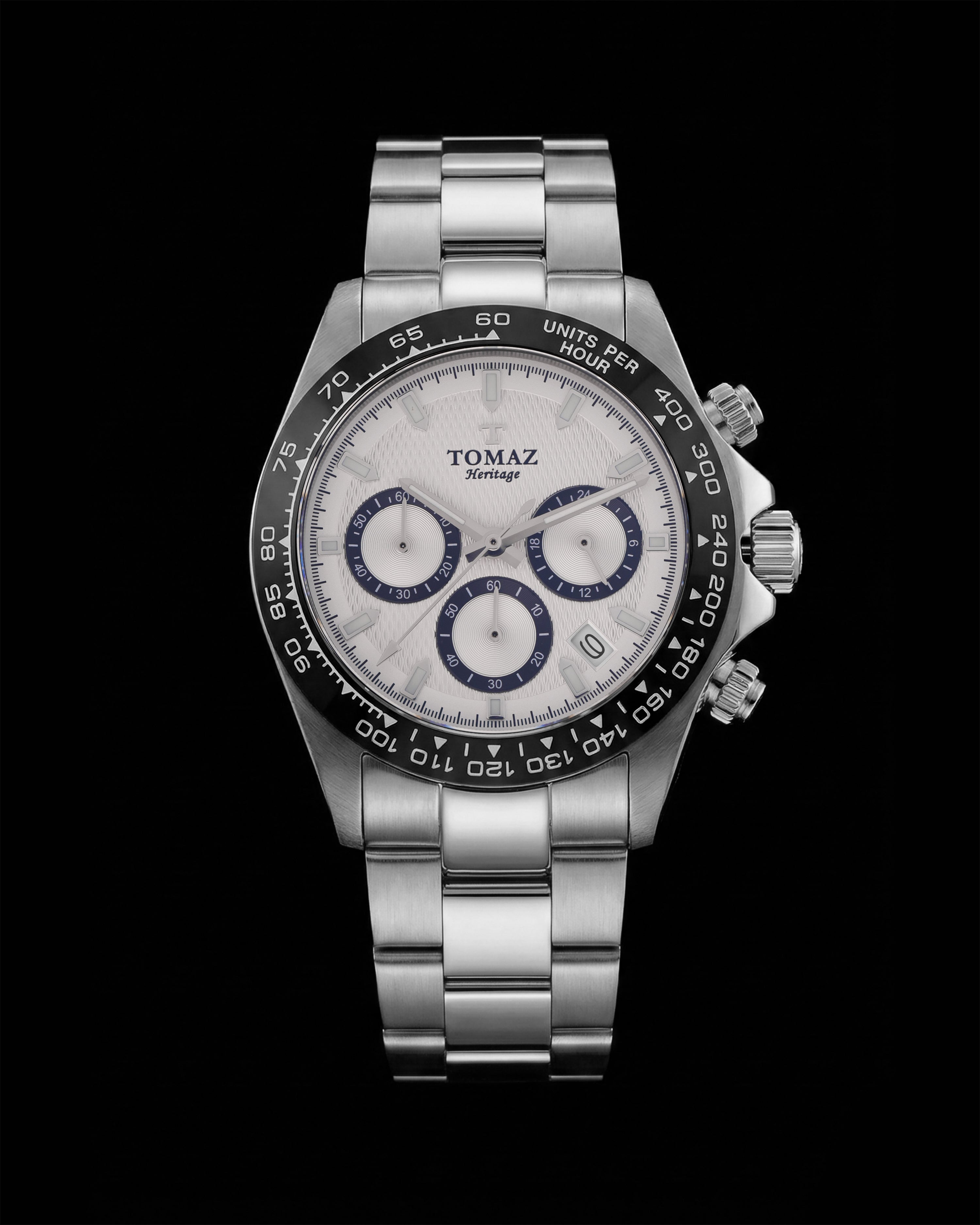 Tomaz Men's Watch GR02-ED with Stainless Steel Strap