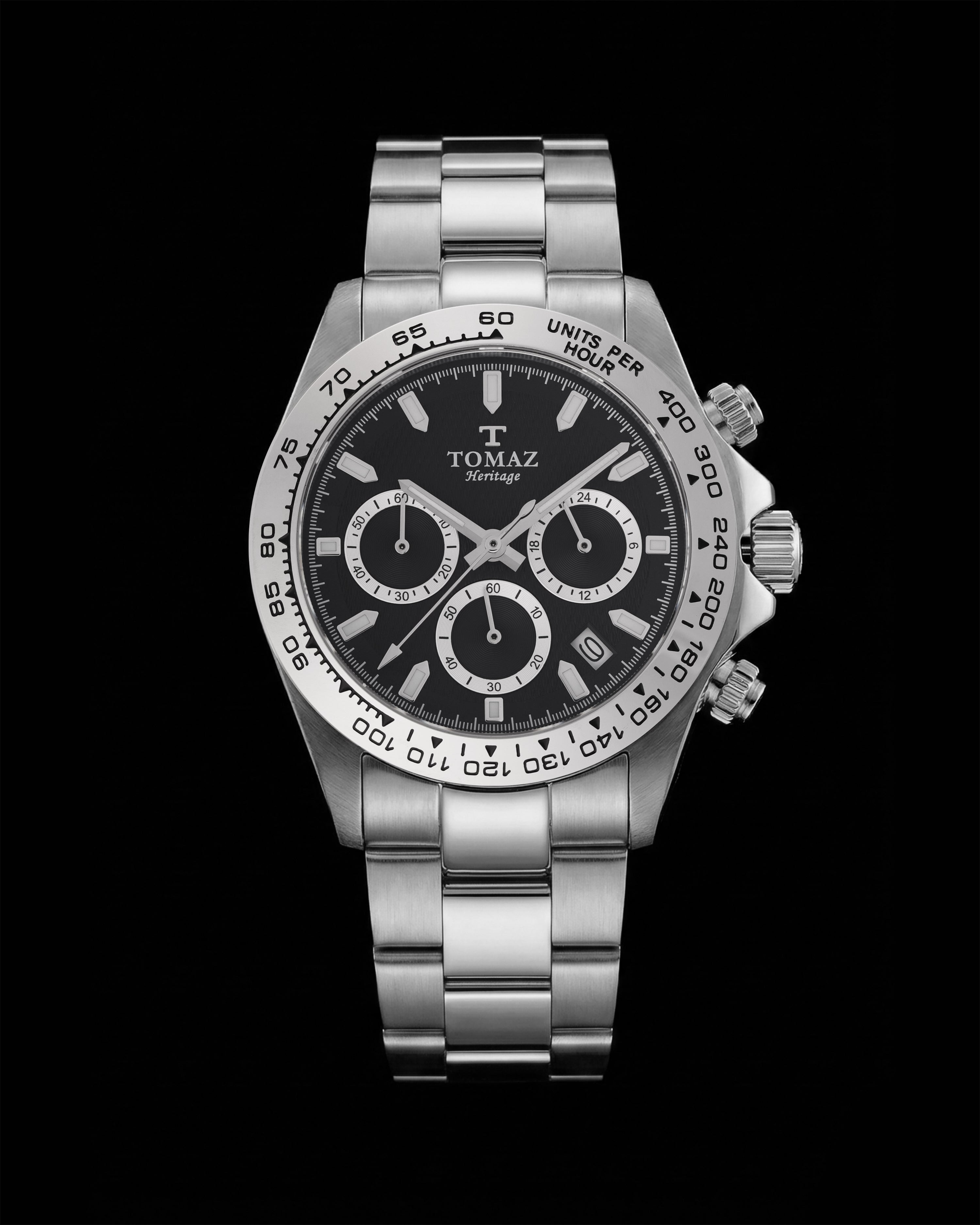 Tomaz Men's Watch GR02-ED with Stainless Steel Strap