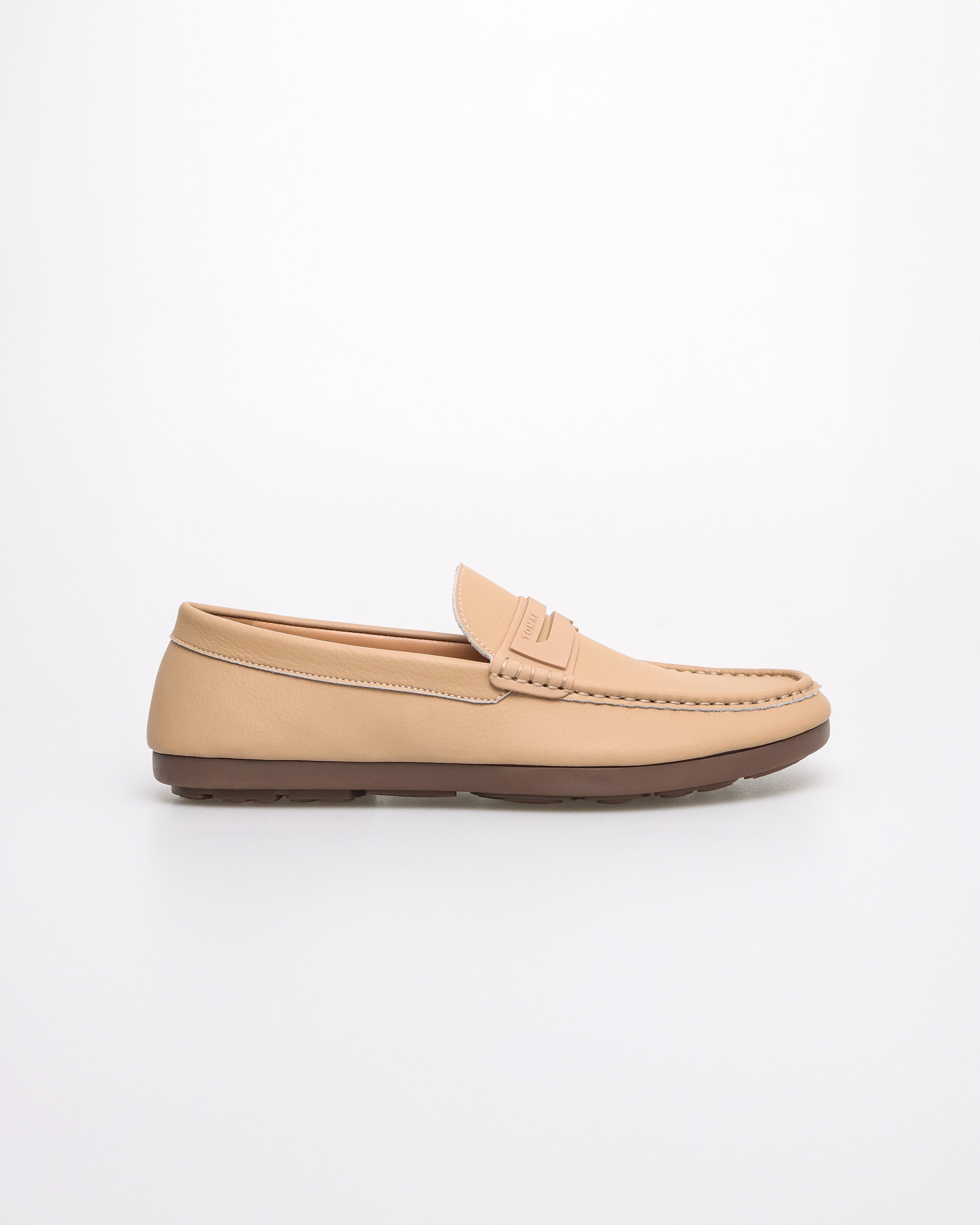 Tomaz C682 Men's Streamline Loafer Penny Loafer (Beige)