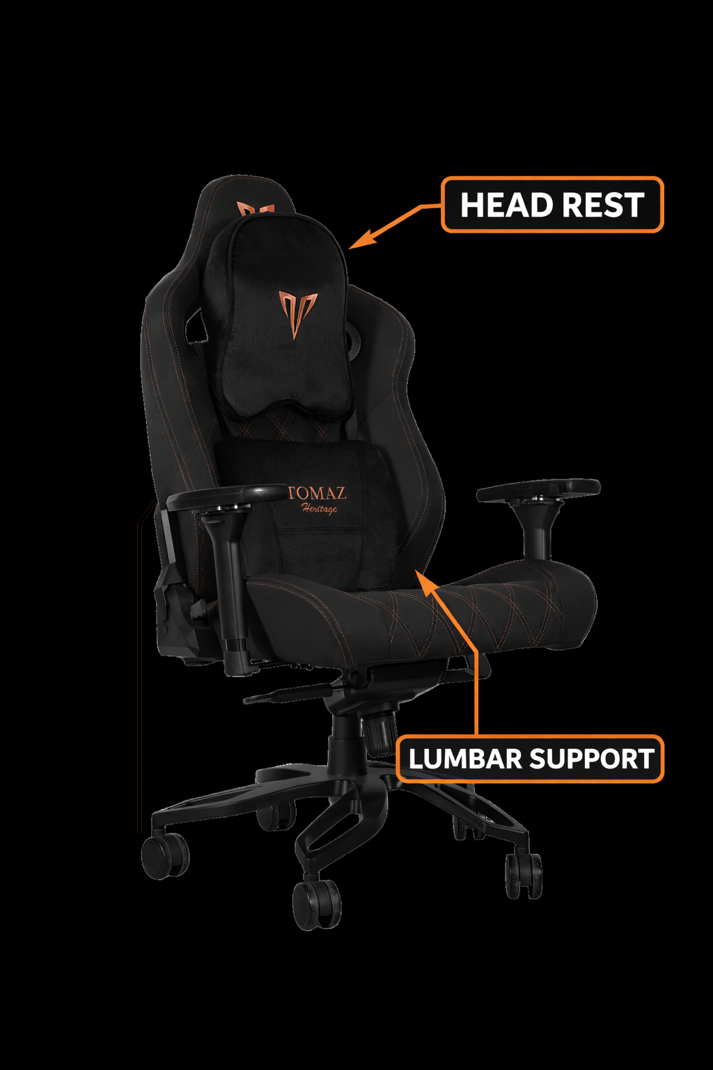 Tomaz Head Rest & Lumbar Set