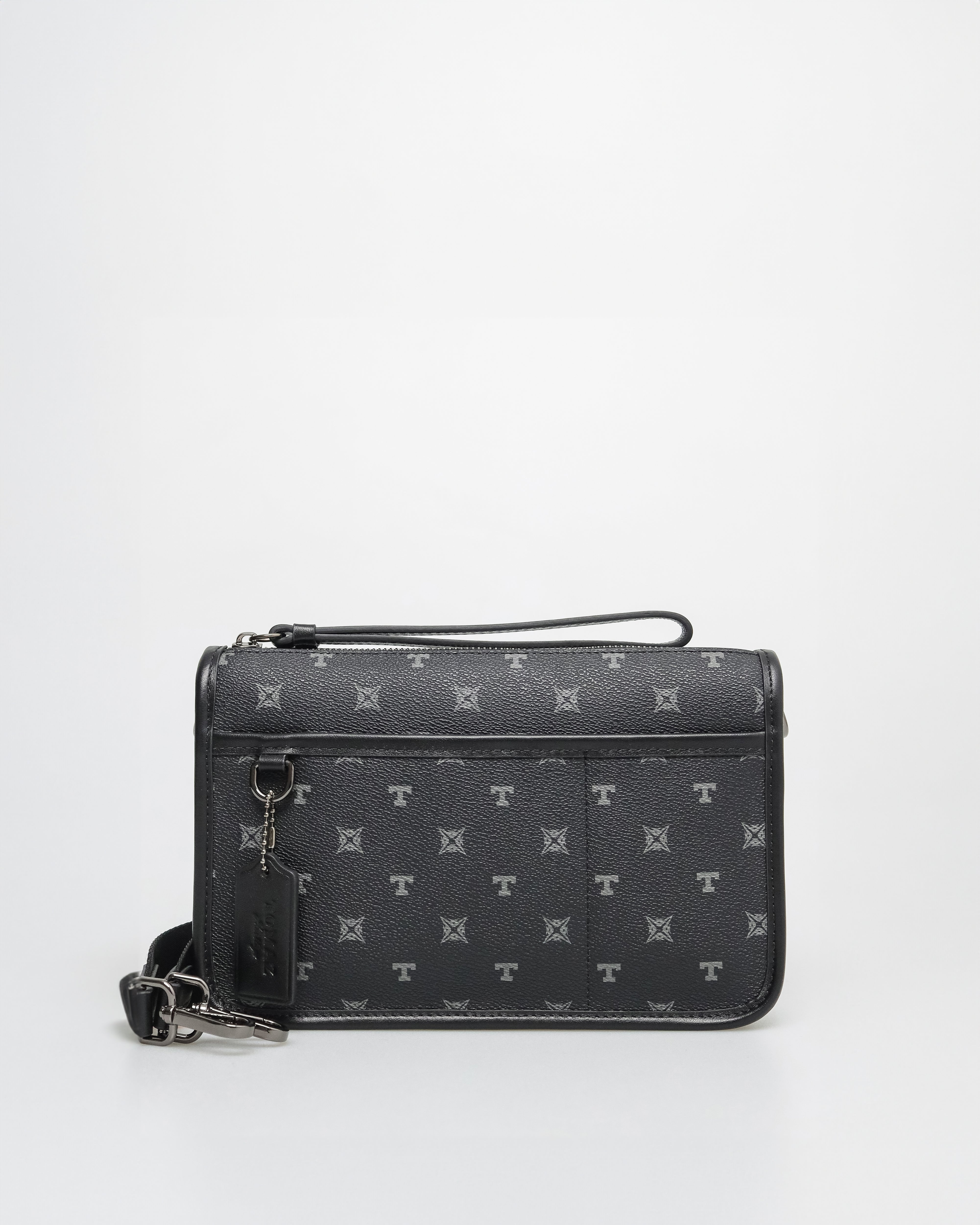 Tomaz NT-TZ421 Monogram Men's Bag (Black)