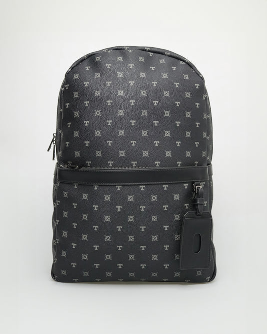 Tomaz NT-TZ439 Monogram Men's Backpack (Black)