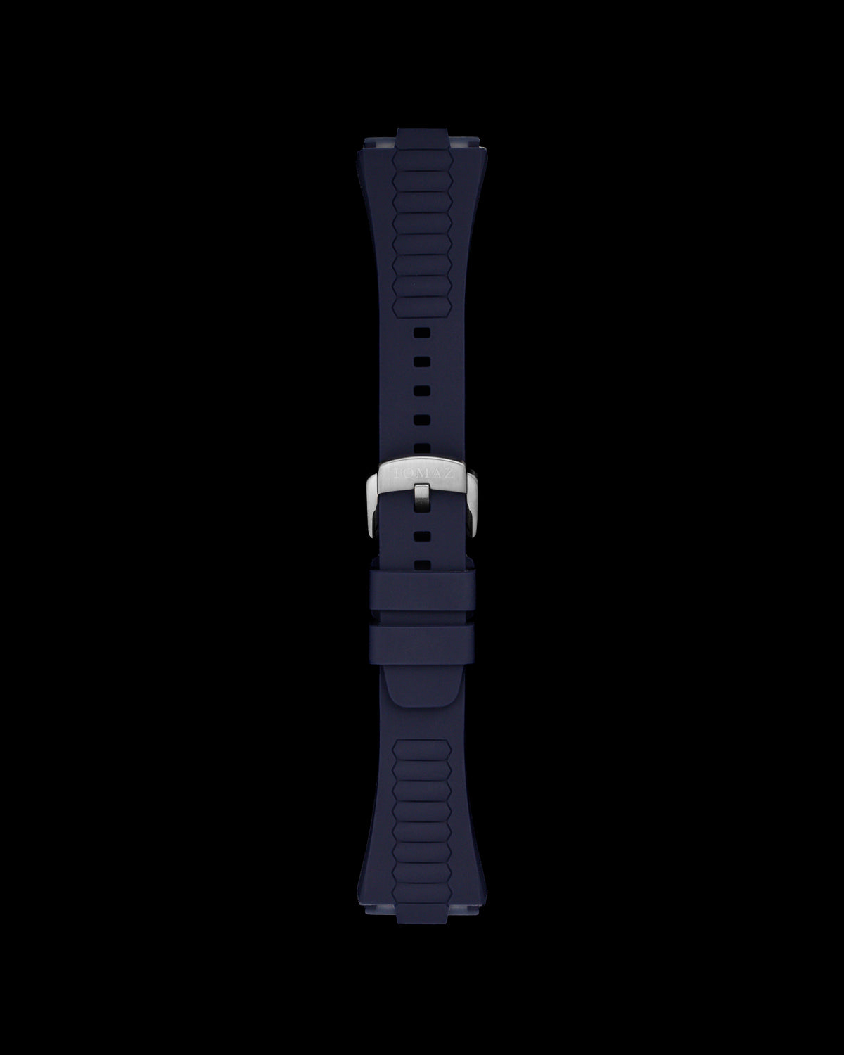Tomaz STQ029MB Silicon Plain 24mm Watch Strap