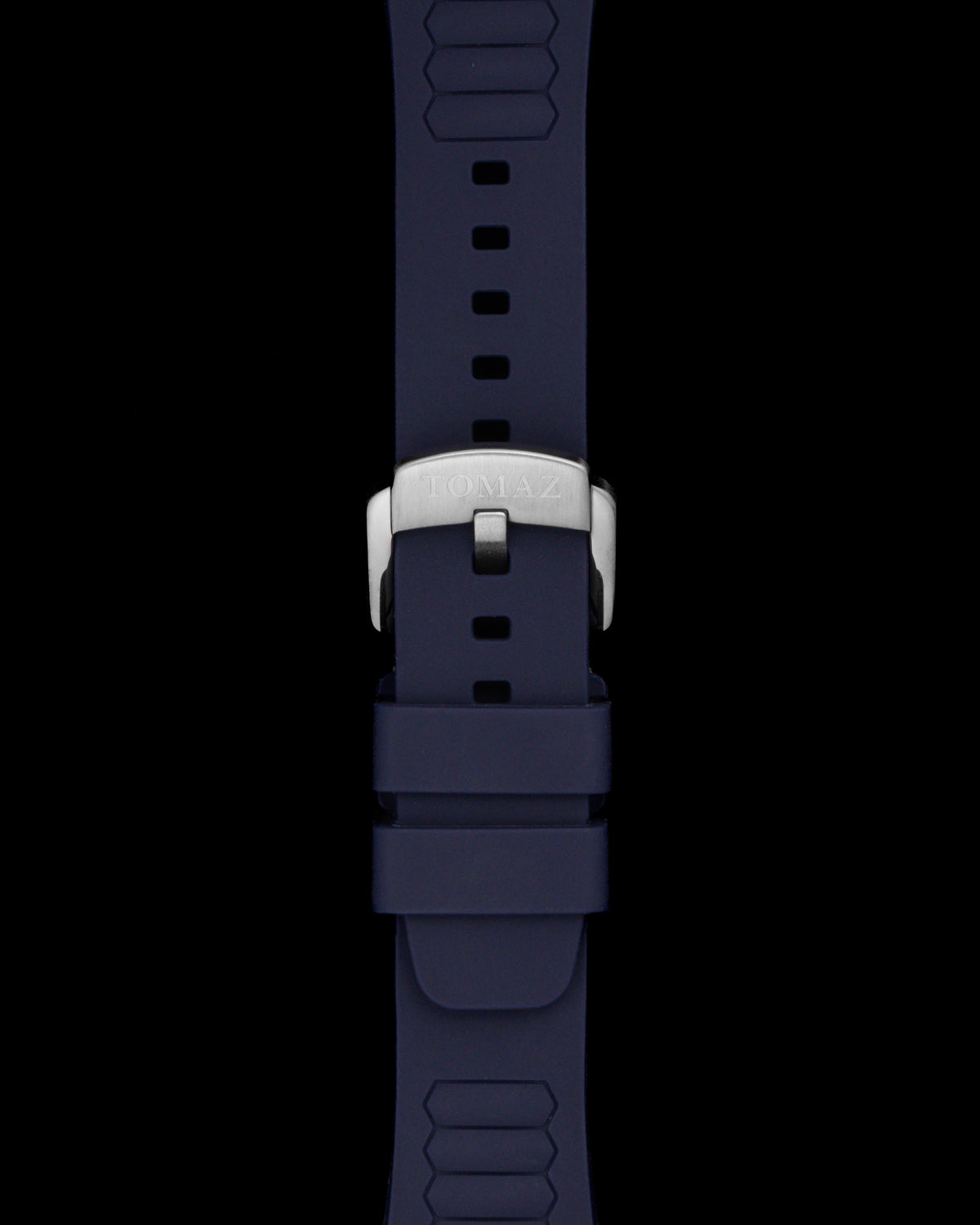 Tomaz STQ029MB Silicon Plain 24mm Watch Strap