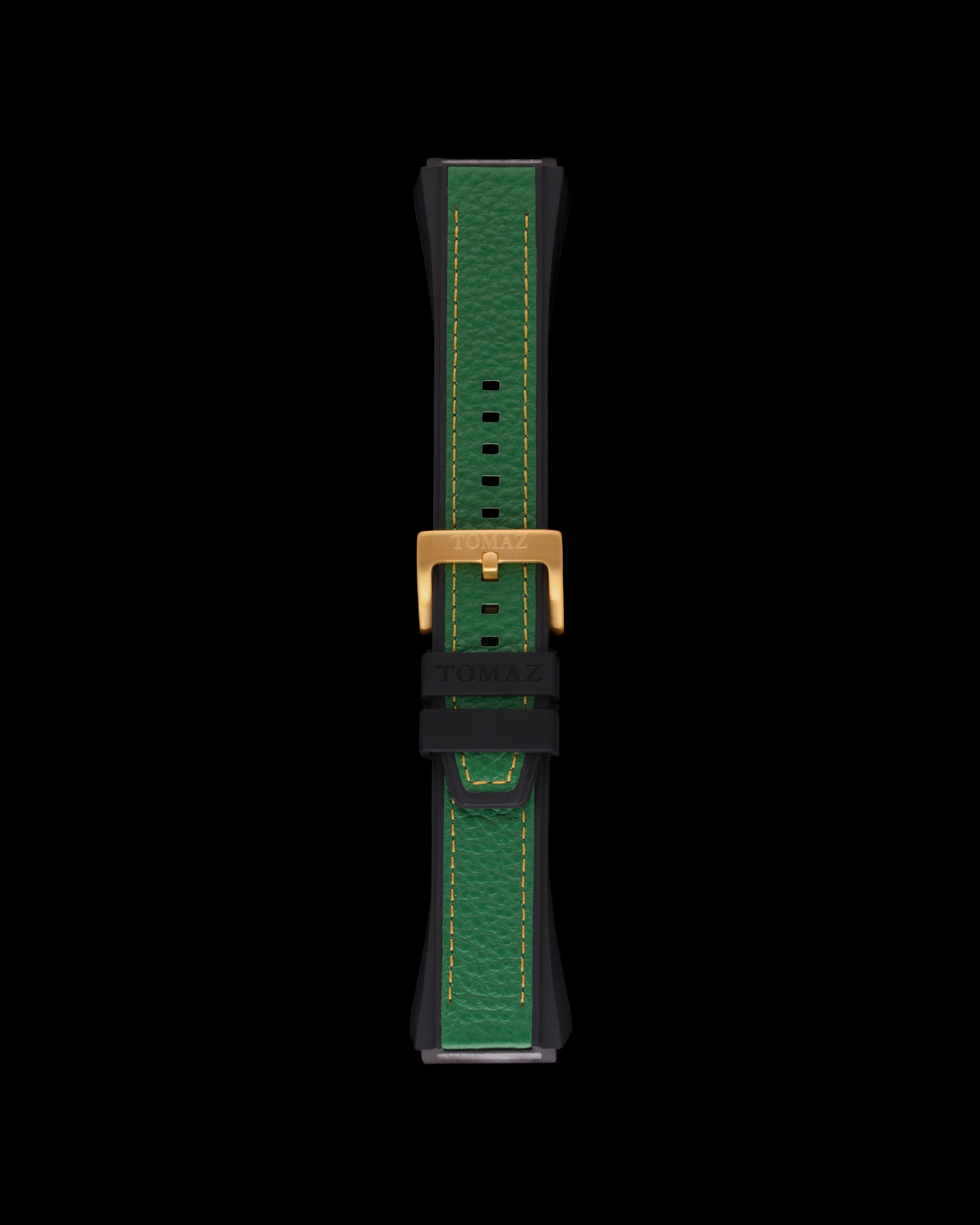 Tomaz STQ030D 26mm Lychee Leather & Silicone Watch Strap – Fits TQ030