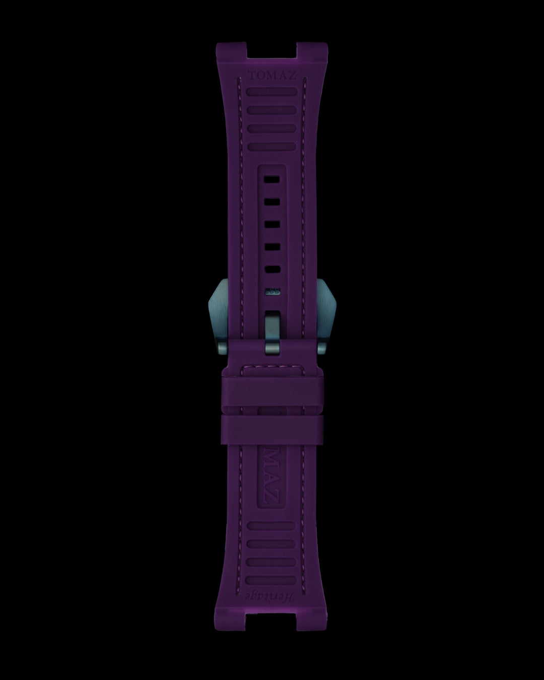 Tomaz STQ037-1F 29mm Bamboo Leather & Silicone Watch Strap – Fits TQ037