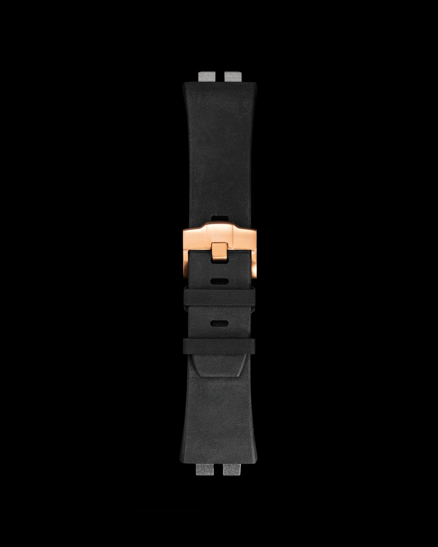 Tomaz STQ011A Rubber 24mm Watch Strap (Black)