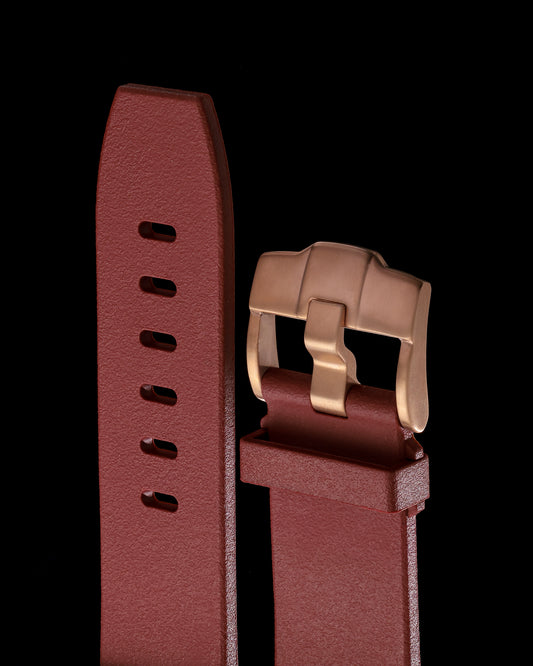 Tomaz STQ11A Men's Watch 24mm Rubber Strap (Red)