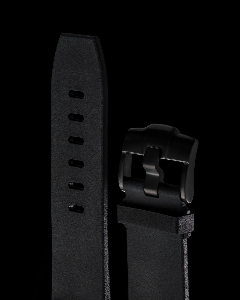 Tomaz STQ11 Men's Watch 24mm Rubber Strap (Black)