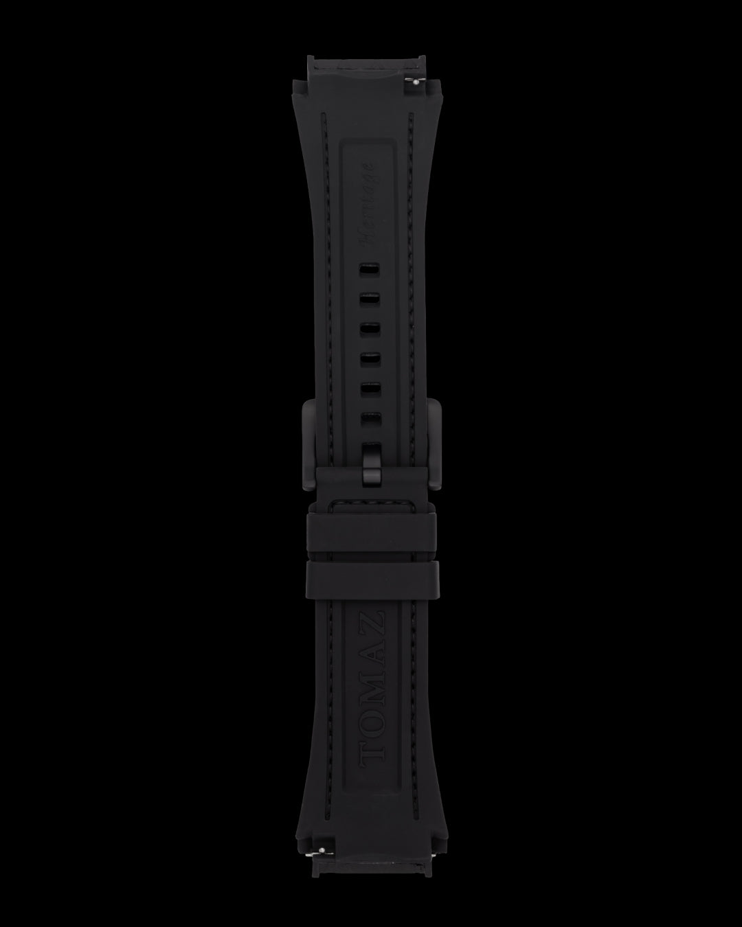 Tomaz STQ021-3 26mm Diamond Leather & Silicone Watch Strap – Fits TQ021