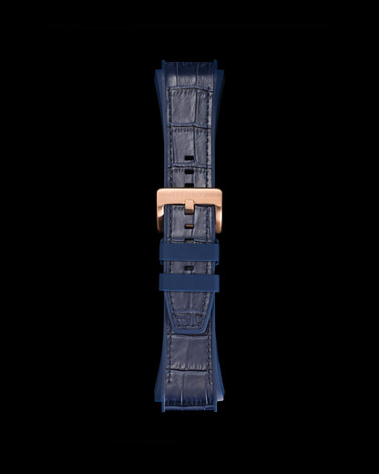 Tomaz STQ21A Silicon Bamboo 26mm Watch Strap (Blue)