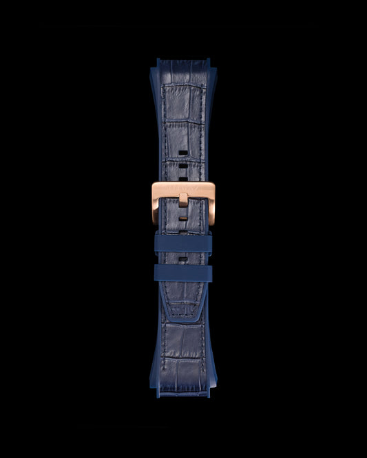 Tomaz STQ21A Silicon Bamboo 26mm Watch Strap (Blue)