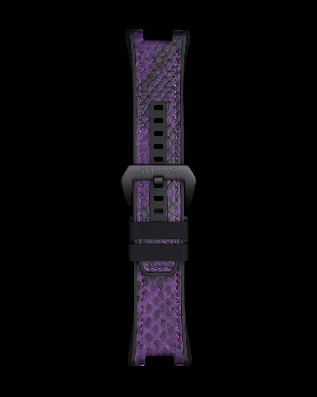 Tomaz STW027-5 29mm Snake Leather & Silicone Watch Strap – Fits TW027