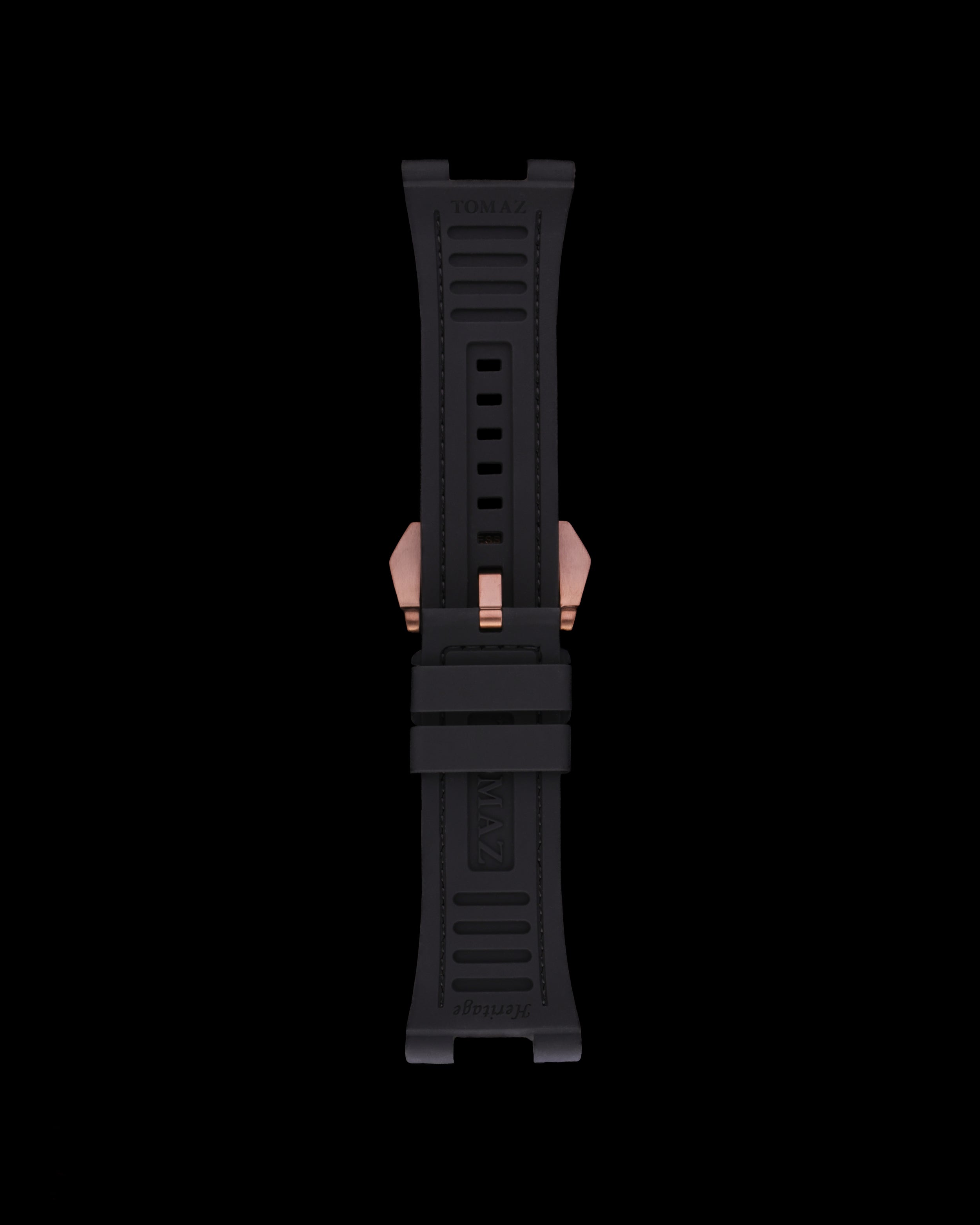 Tomaz STW027-6C 29mm Diamond Leather & Silicone Watch Strap – Fits TW027