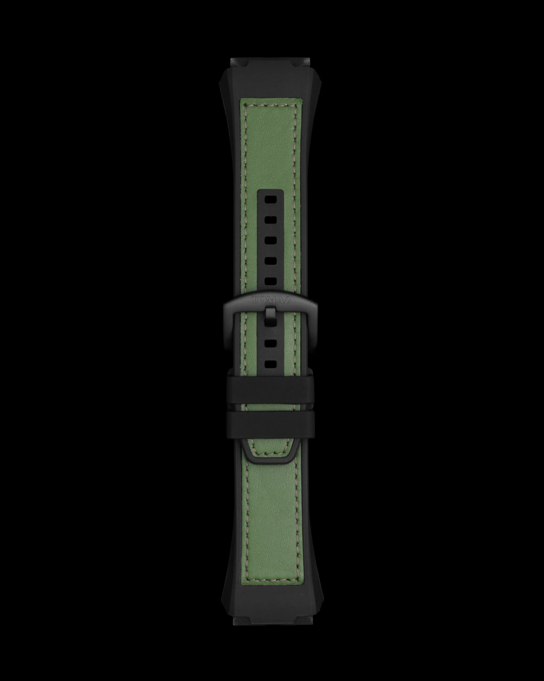 Tomaz STW032 24mm Plain Leather & Silicone Watch Strap – Fits TW032