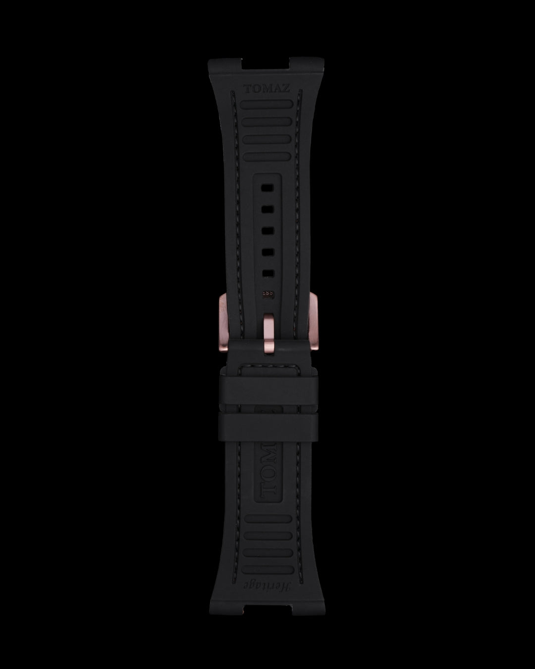 Tomaz STW033-A 29mm Plain Leather & Silicone Watch Strap – Fits TW033