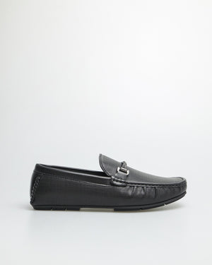 
                  
                    Load image into Gallery viewer, Tomaz C545 Men&amp;#39;s Buckle Moccasins (Black)
                  
                