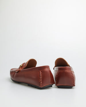 
                  
                    Load image into Gallery viewer, Tomaz C545 Men&amp;#39;s Buckle Moccasins (Brown)
                  
                