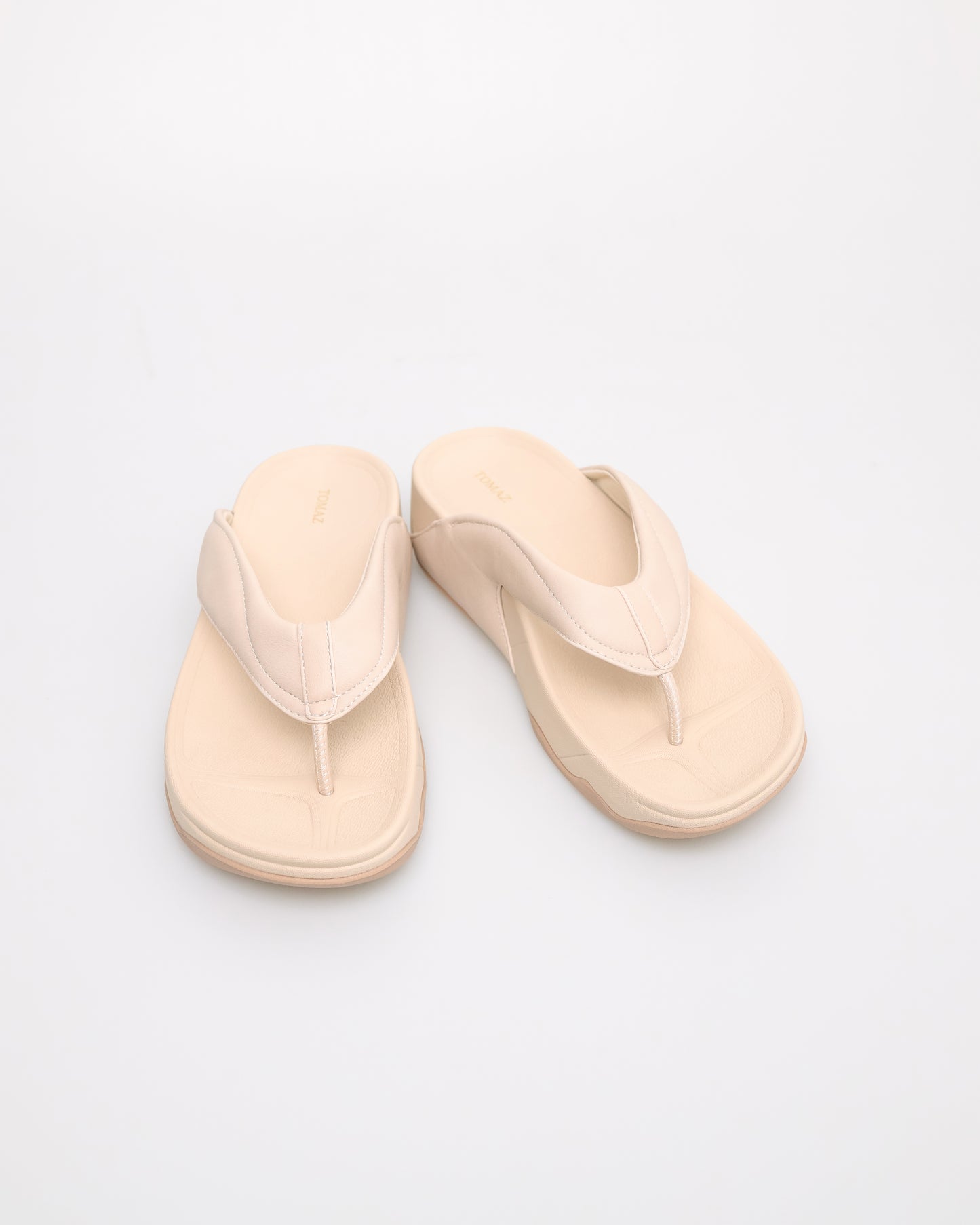 Tomaz NN411 Ladies Basic Sandal (Cream)