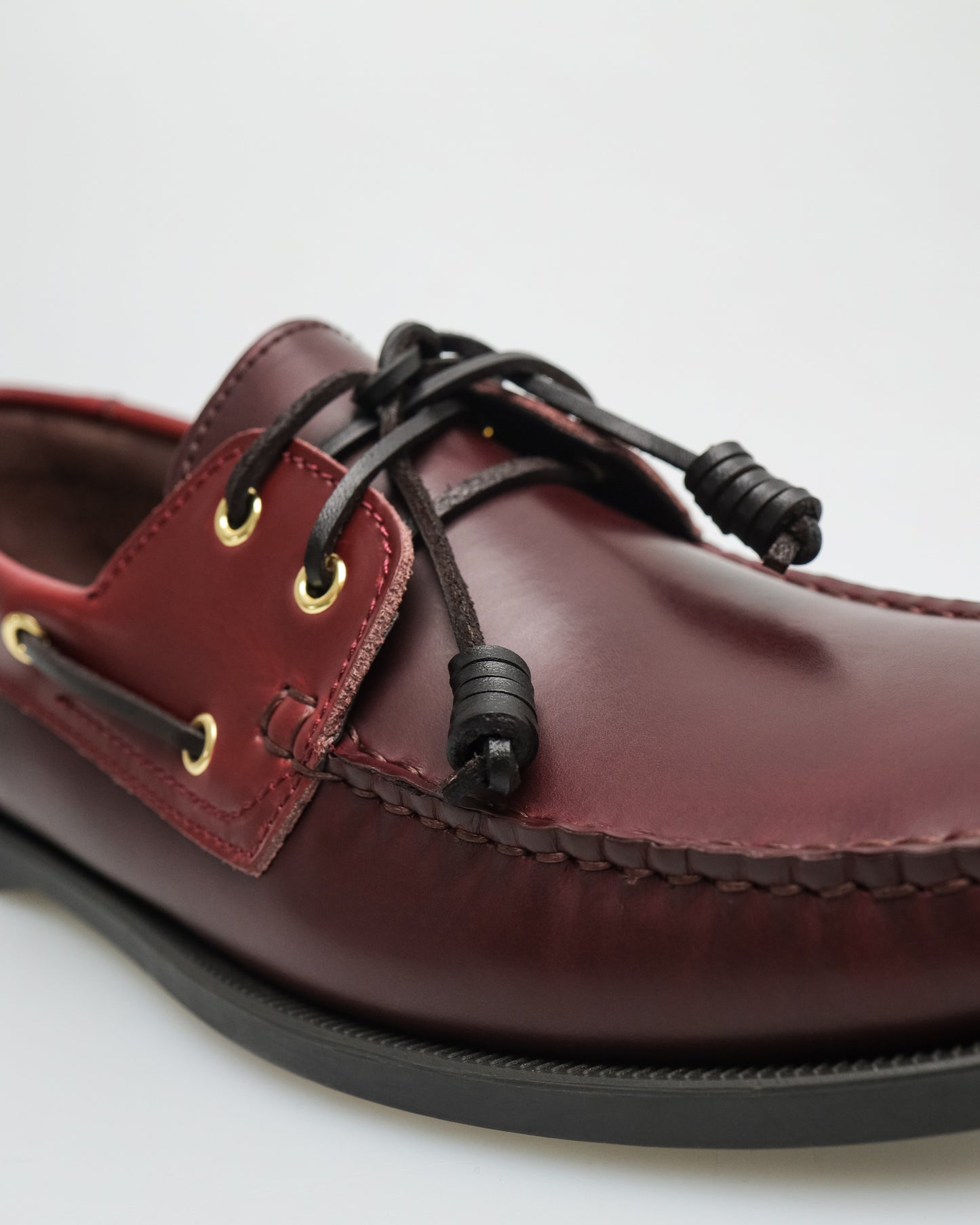 Tomaz C999A Men's Leather Boat Shoes (Wine)