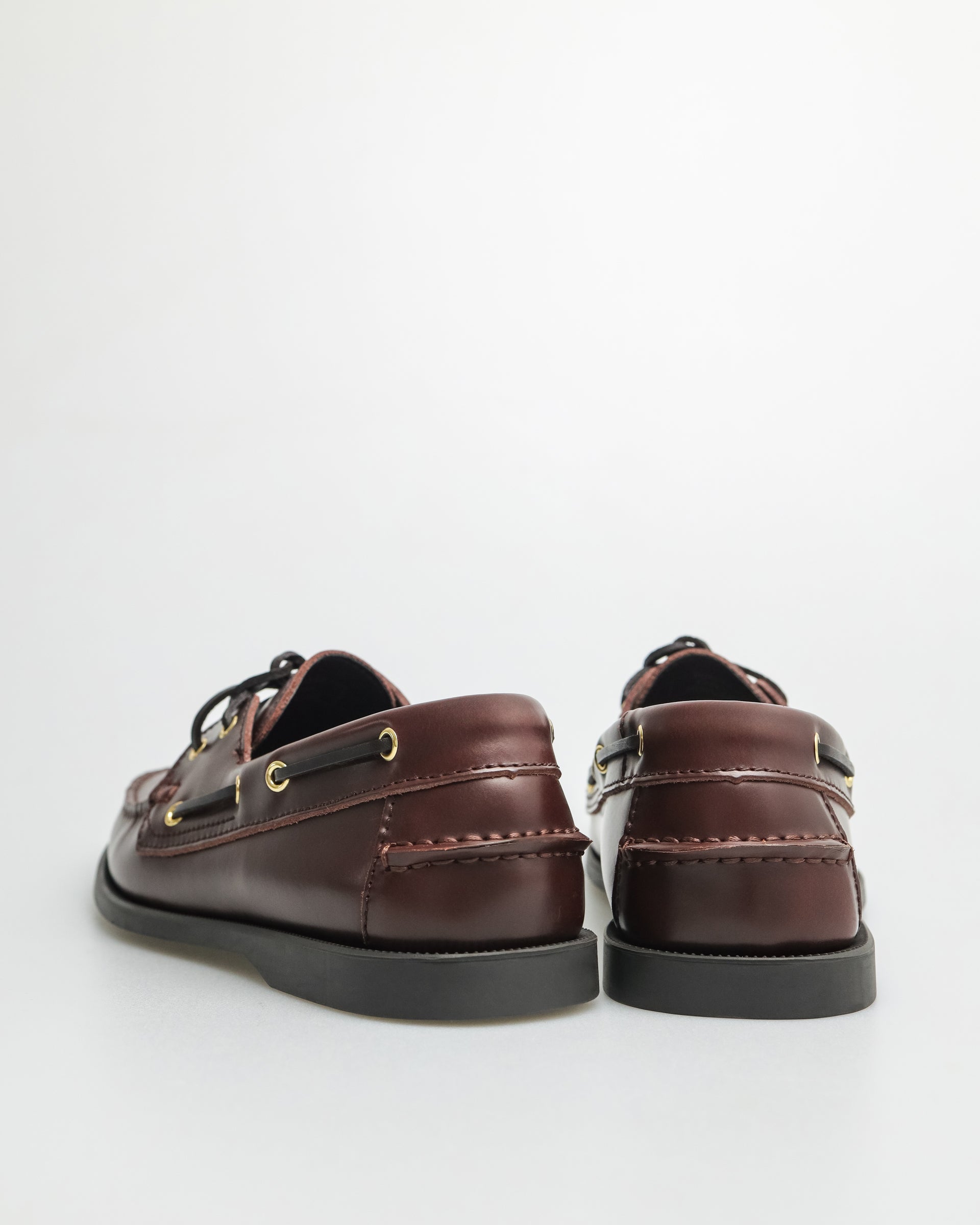 Tomaz C999A Men's Leather Boat Shoes (Coffee)