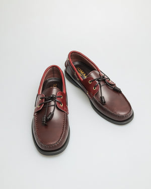 
                  
                    Load image into Gallery viewer, Tomaz C999B Men&amp;#39;s Leather Boat Shoes (Coffee/Wine)
                  
                