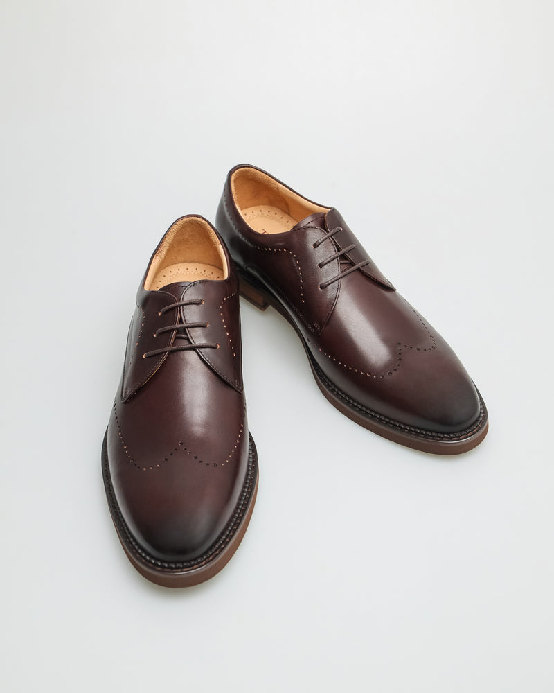 
                  
                    Load image into Gallery viewer, Tomaz F280 Formal Derbies (Wine)
                  
                
