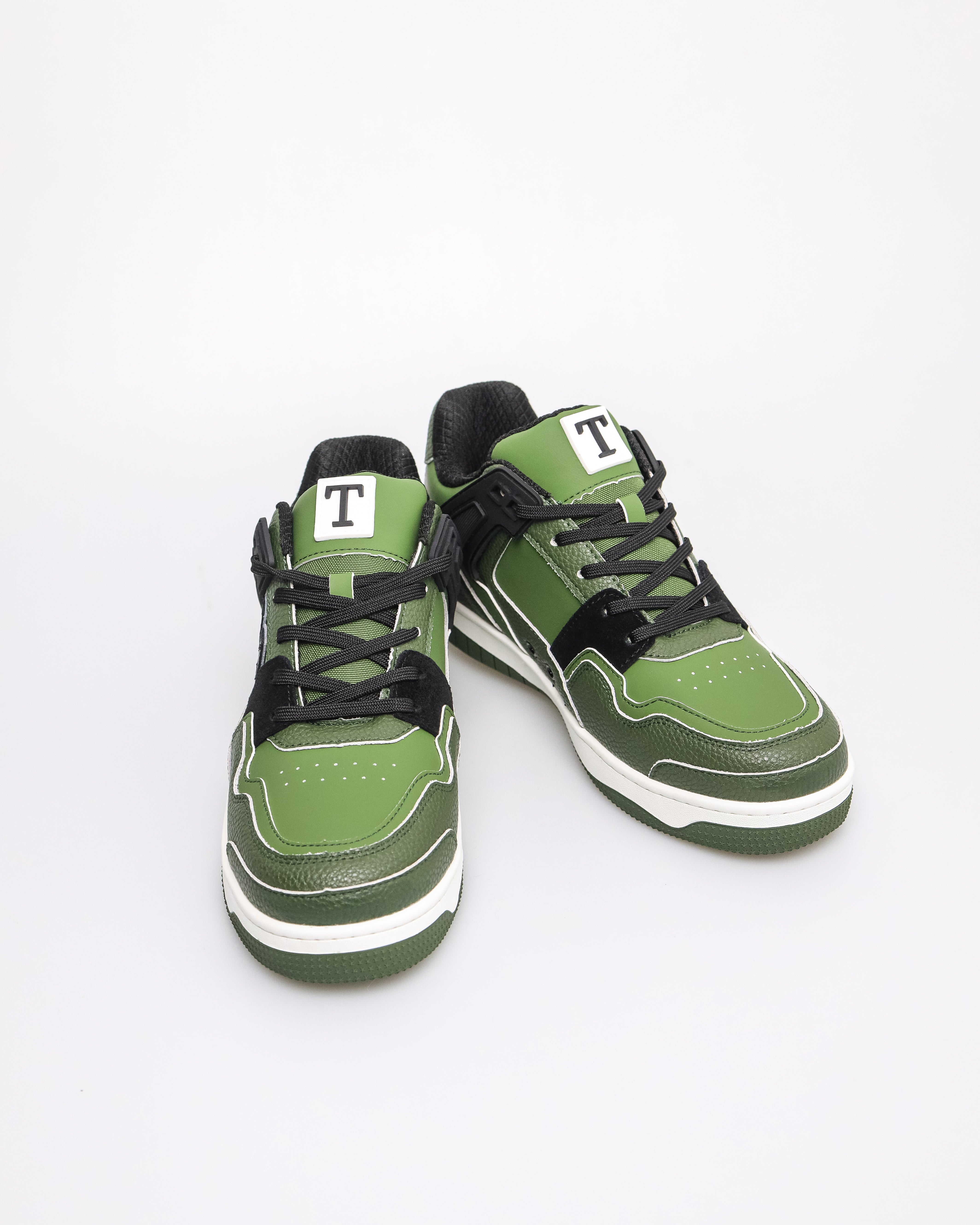 Tomaz TBB031 Men's Sneaker (Dark Green)