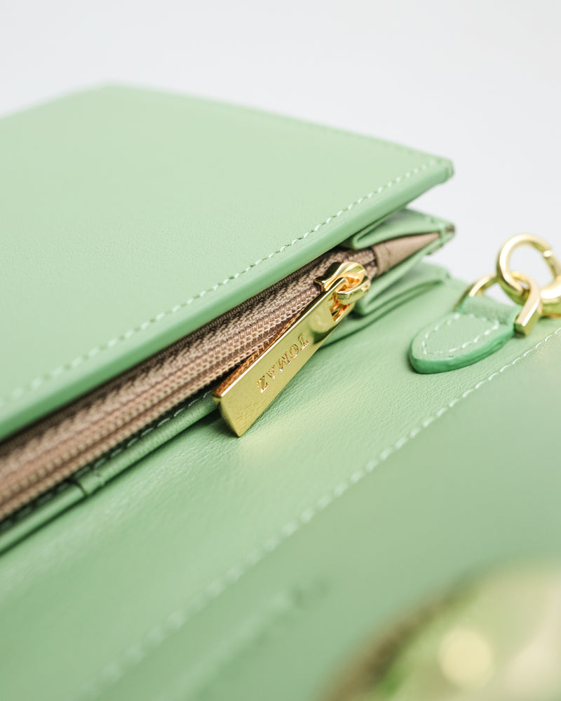 
                  
                    Load image into Gallery viewer, Tomaz BL185 Ladies Long Wallet (Light Green)
                  
                