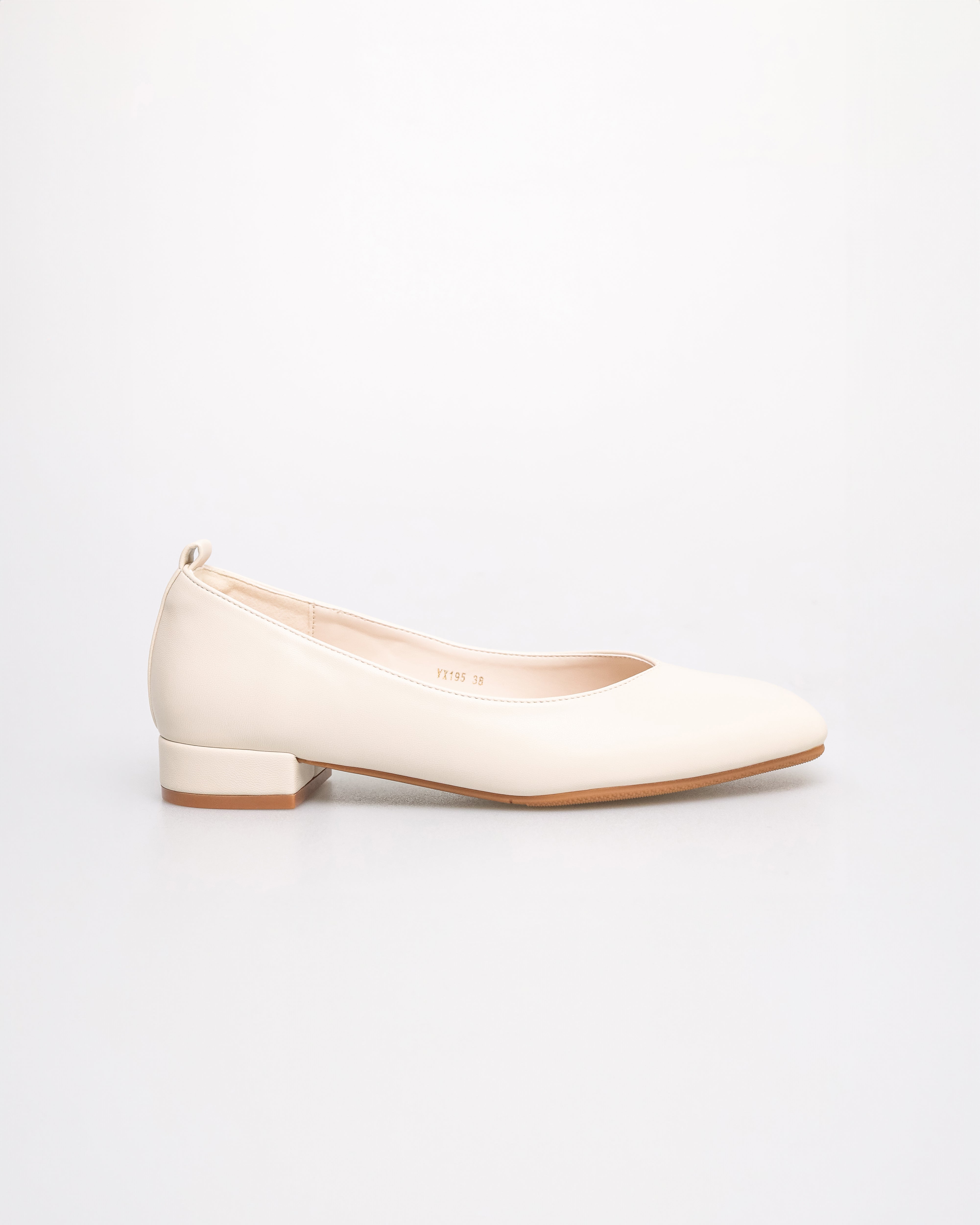 Tomaz YX195 Ladies Classic Flats (White)