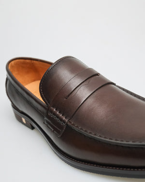 
                  
                    Load image into Gallery viewer, Tomaz F180 Men&amp;#39;s Formal Penny Loafers (Coffee)
                  
                